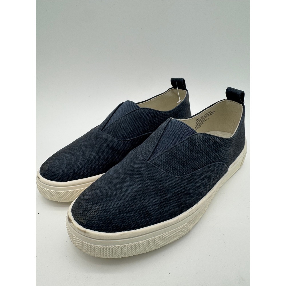 Kensie Slip On Sneakers Women's Size 6 Black Canvas Casual Shoes